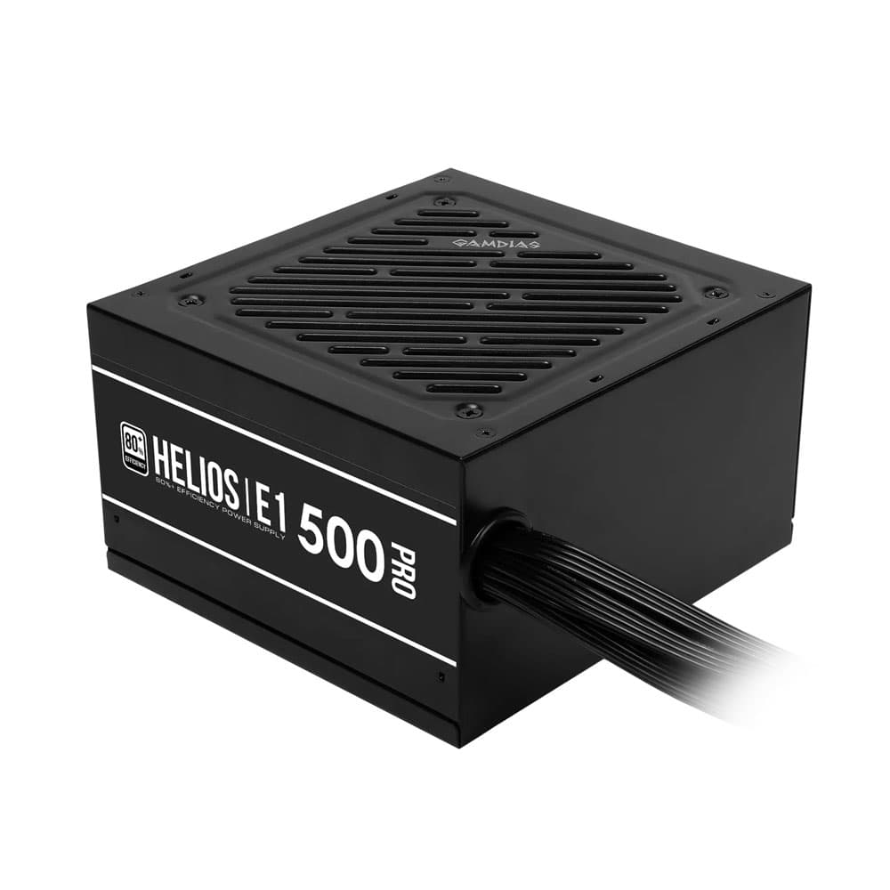 منبع تغذیه گیمدیاس مدل HELIOS E1-500 PRO (کارکرده)