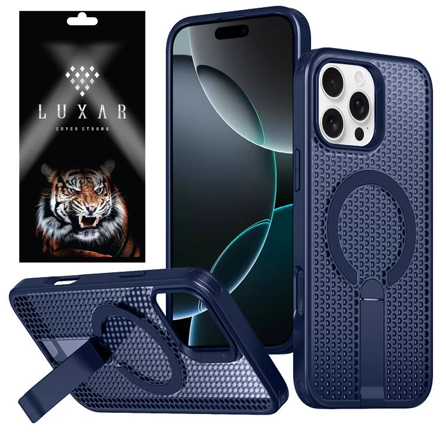 کاور لوکسار مدل 16promax _AirMag مناسب برای گوشی موبایل اپل iPhone 16 Pro Max — تصویر ۳