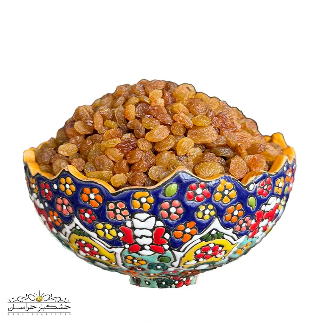 کشمش پلویی طلایی روشن