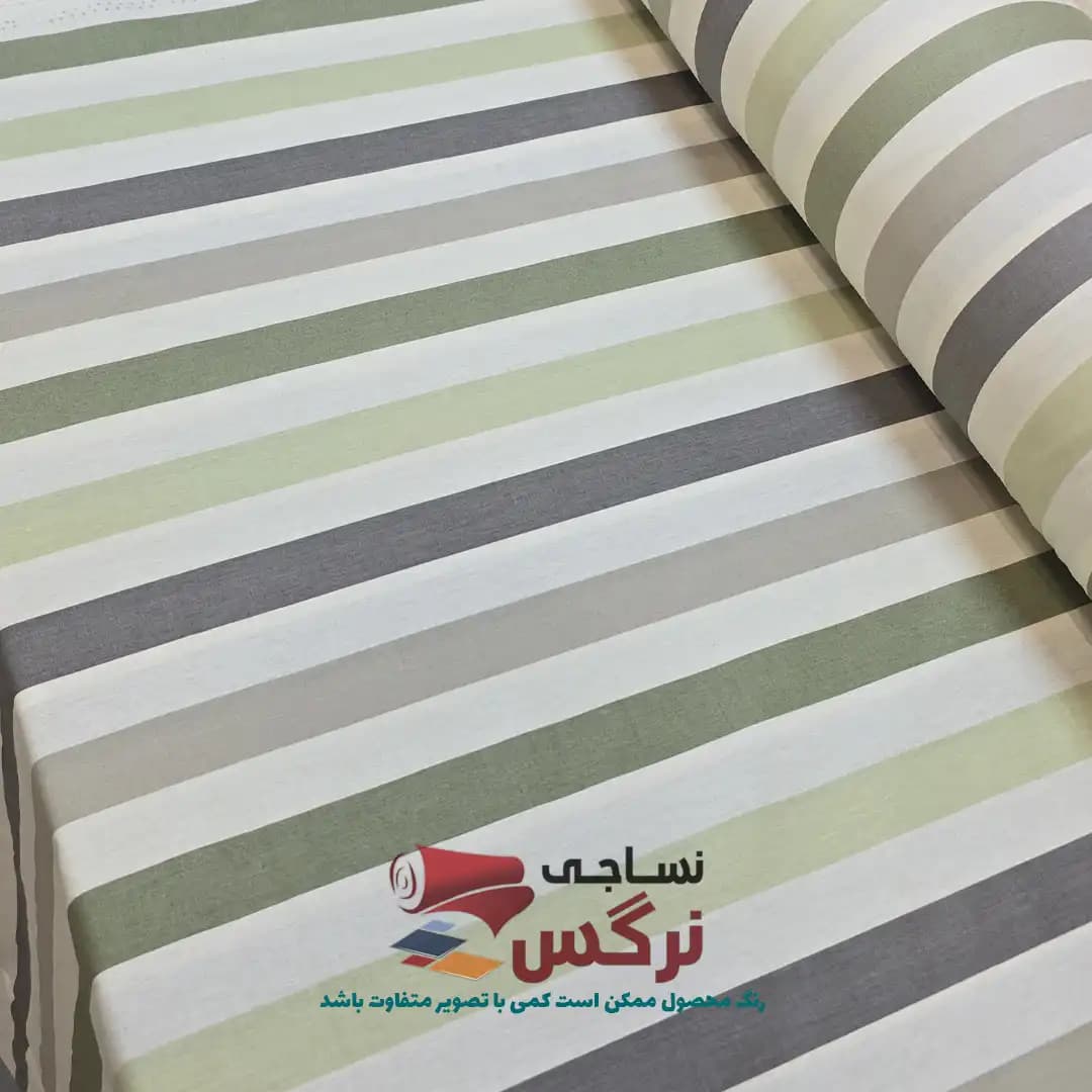روبالشتی نخ پنبه راه راه کد 790