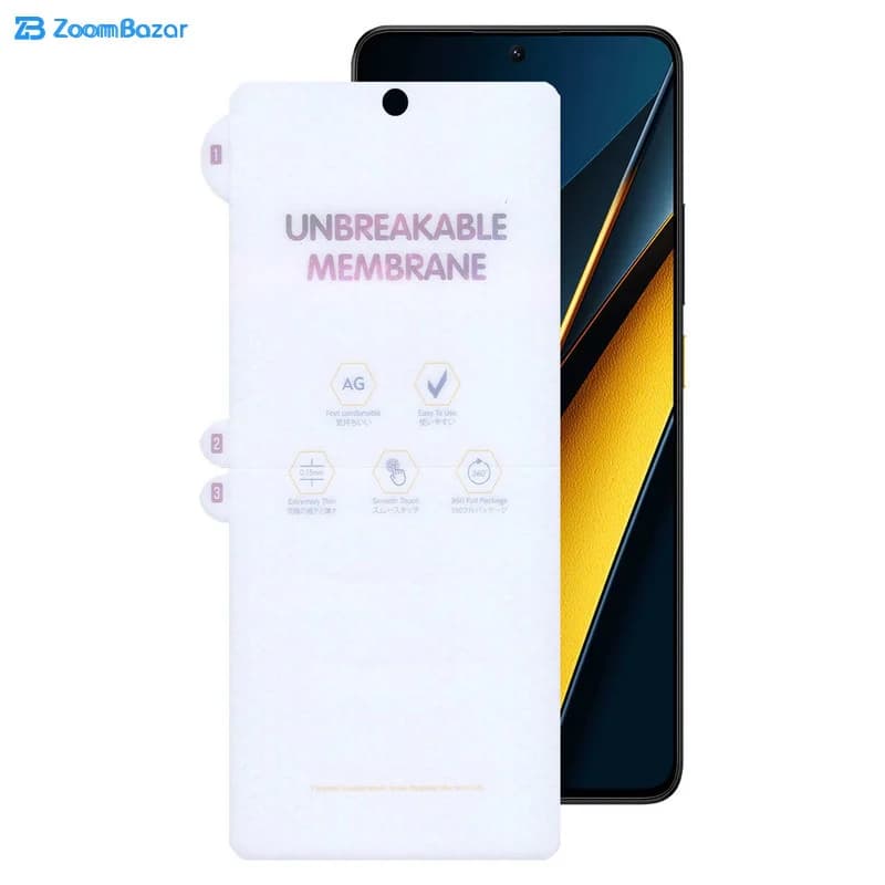گلس مات بوف مدل Hydrogel-Matte مناسب برای گوشی موبایل شیائومی Poco X6 Pro / X6 / M6 Pro 4G — تصویر ۲