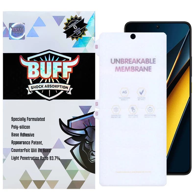 گلس مات بوف مدل Hydrogel-Matte مناسب برای گوشی موبایل شیائومی Poco X6 Pro / X6 / M6 Pro 4G — تصویر ۹