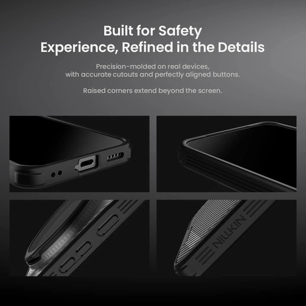 گارد مگنتی دودی کمرا استند Vivo X500 Pro Max مارک نیلکین مدل CamShield Prop Magnetic — تصویر ۸
