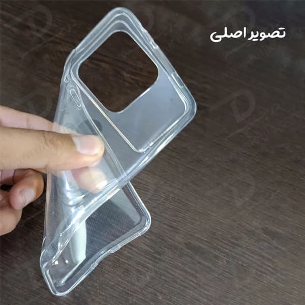 قاب ژله ای شفاف Xiaomi Redmi Note 13R Pro — تصویر ۴
