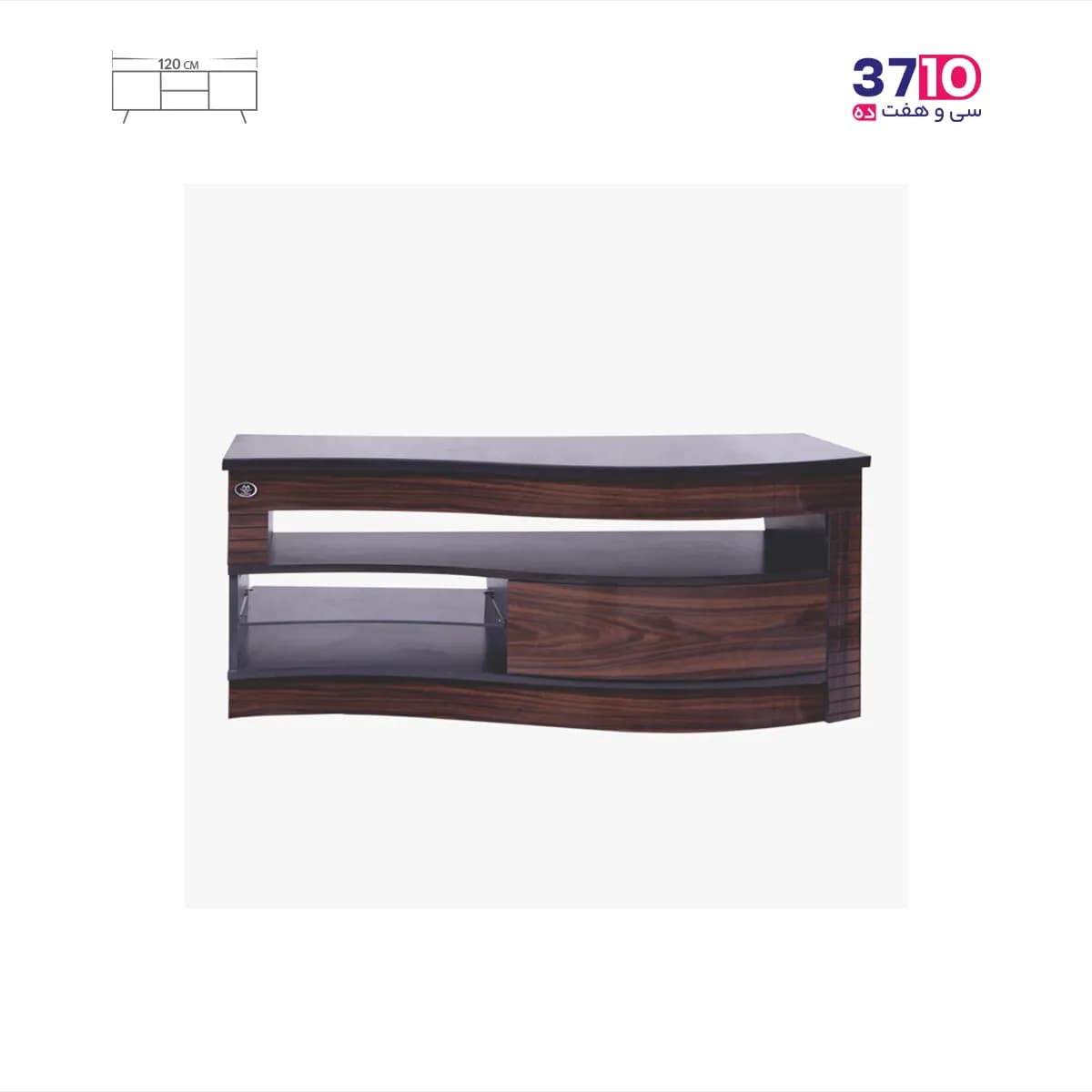 میز ال ای دی متین MATIN مدل R-202 سدیر 120 سانت