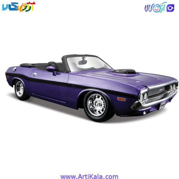 ماشین فلزی دوج مدل 1970 DODGE CHALLENGER