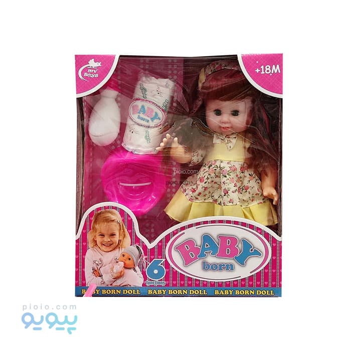 عروسک دختر Baby Born کد 589