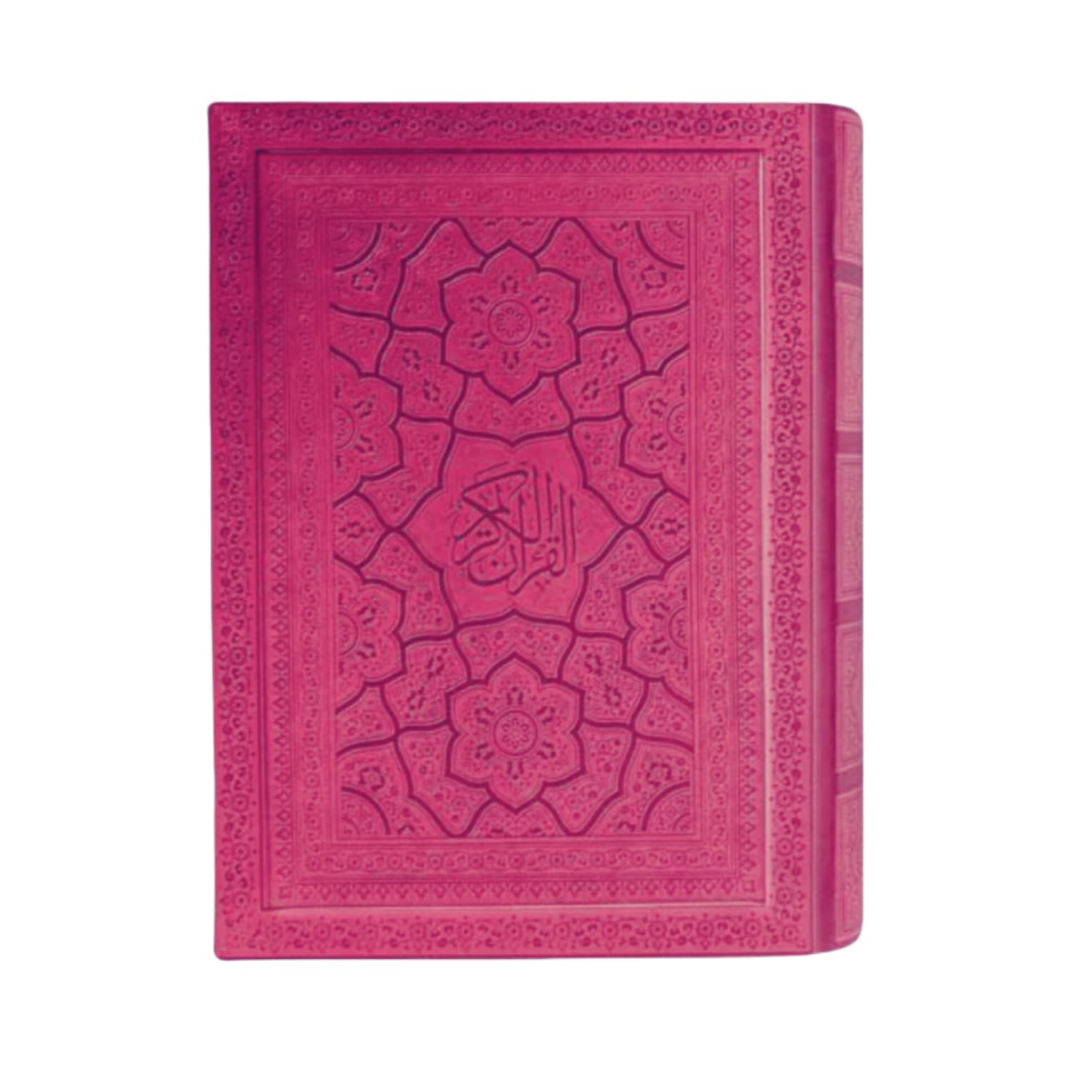 قرآن وزیری تحریر جلدرنگی(سرخابی)ترمو داخل رنگی جعبه دار خط عثمان طه ترجمه انصاریان-چاپ قم کد 12036803