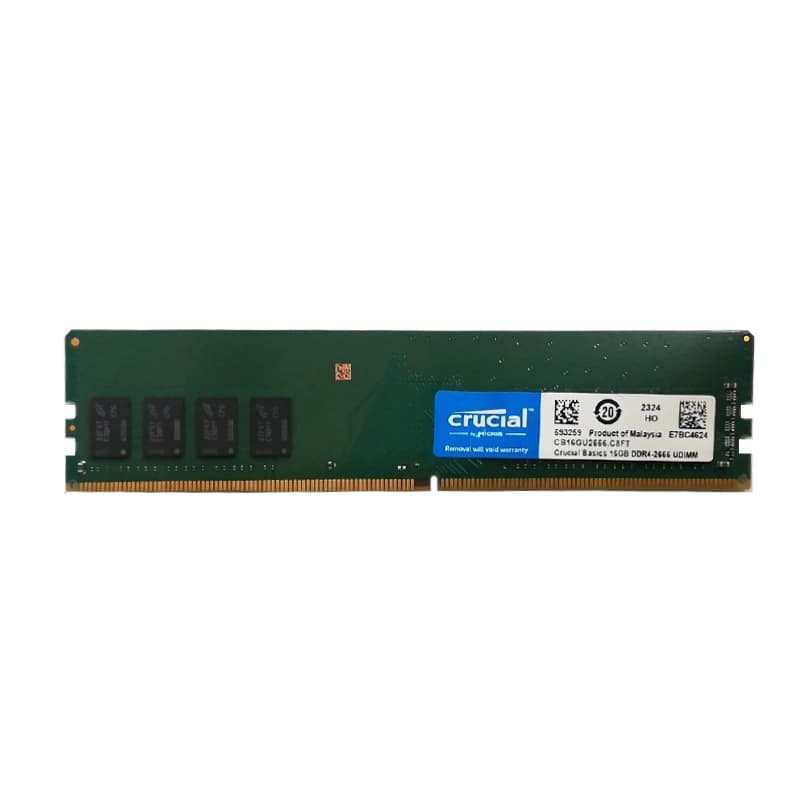 رم 16 گیگ Crucial 16GB DDR4 2666Mhz استوک گارانتی آواژنگ