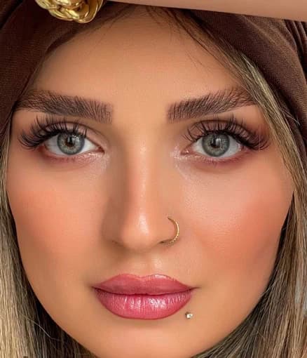 لنز رنگی لابلا مدل پرمیوم گری (Labella Premium Gray)
