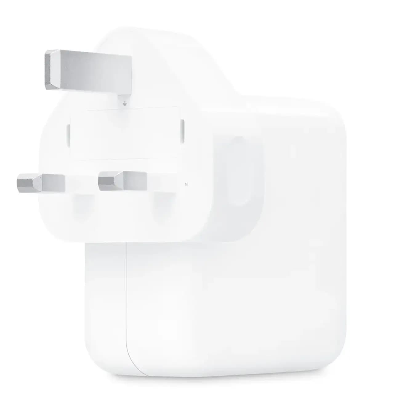 شارژر دیواری فست دو پورت 35W Apple مدل MNWP3B/A A2676 – سفید (گارانتی 6 ماهه ایویز) — تصویر ۶