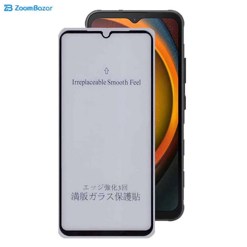 گلس مات بوف مدل 5D-Matte مناسب برای گوشی موبایل سامسونگ Galaxy Xcover7 / A14 4G/5G — تصویر ۳