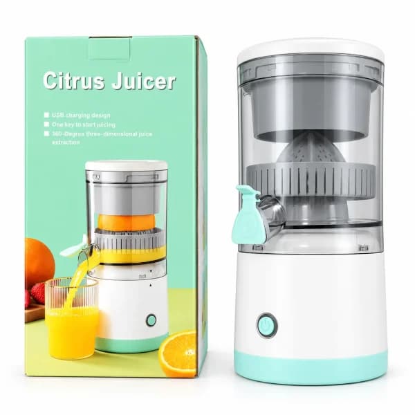 آب مرکبات گیری شارژی اورجینال Citrus Juicer | آب پرتقال گیر اتوماتیک ۴۵ وات — تصویر ۹