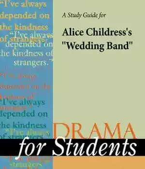 دانلود کتاب A Study Guide for Alice Childress’s ‘The Wedding Band