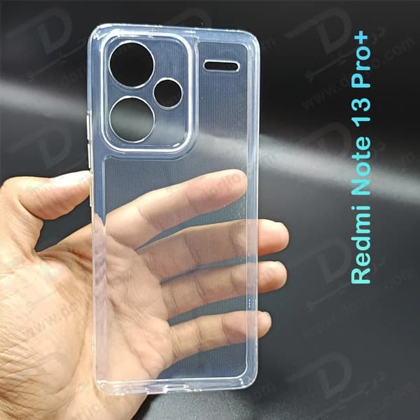 گارد ژله ای شفاف با محافظ دوربین Xiaomi Redmi Note 13 Pro Plus — تصویر ۵