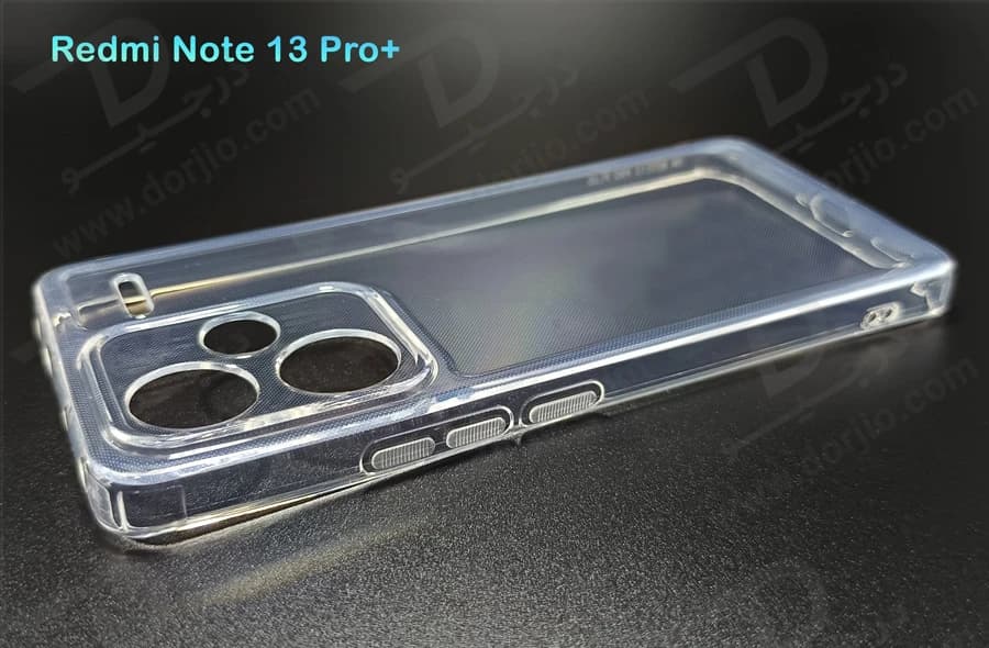 گارد ژله ای شفاف با محافظ دوربین Xiaomi Redmi Note 13 Pro Plus — تصویر ۳