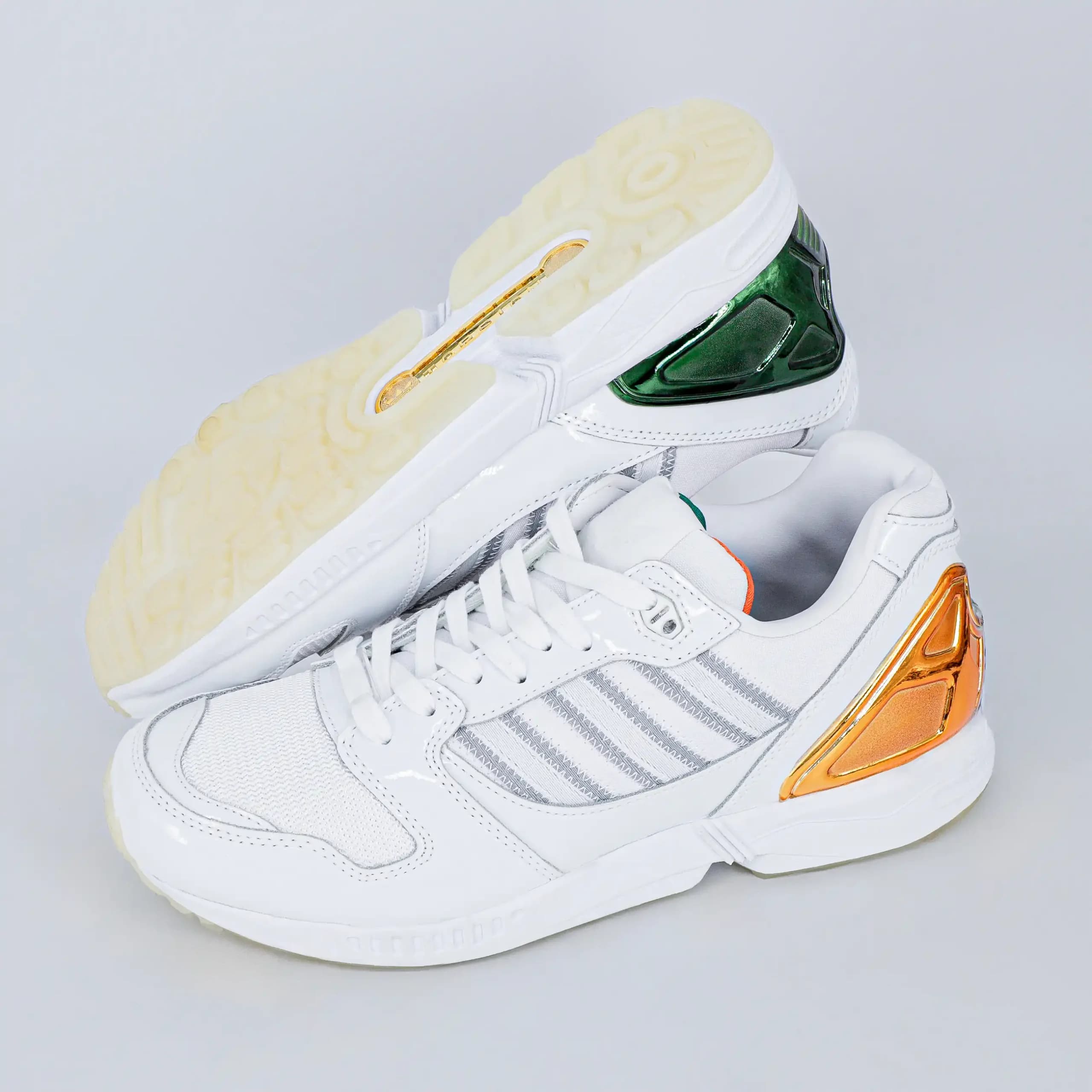 کتونی آدیداس زدایکس میامی Adidas ZX 5000 Miami مردانه مسترکوالیتی سفید کد 1372 — تصویر ۲