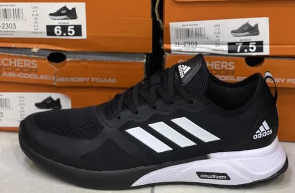 کتونی آدیداس کلودفوم مسترکوالیتی سایز ۴۰ الی 45 ساخت ویتنام Adidas Cloudfoam Vietnam — تصویر ۲