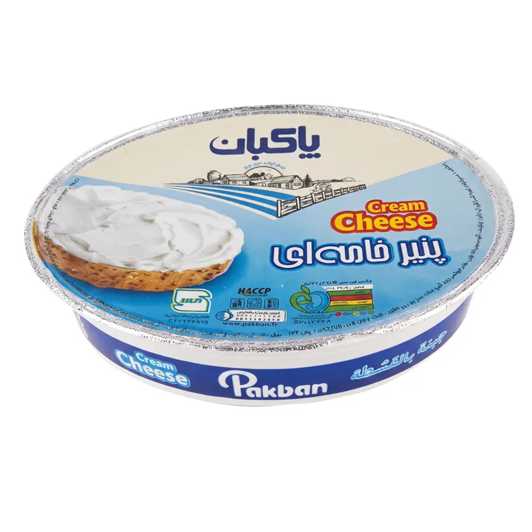 پنیر خامهای پاکبان ۲۰۰ گرمی