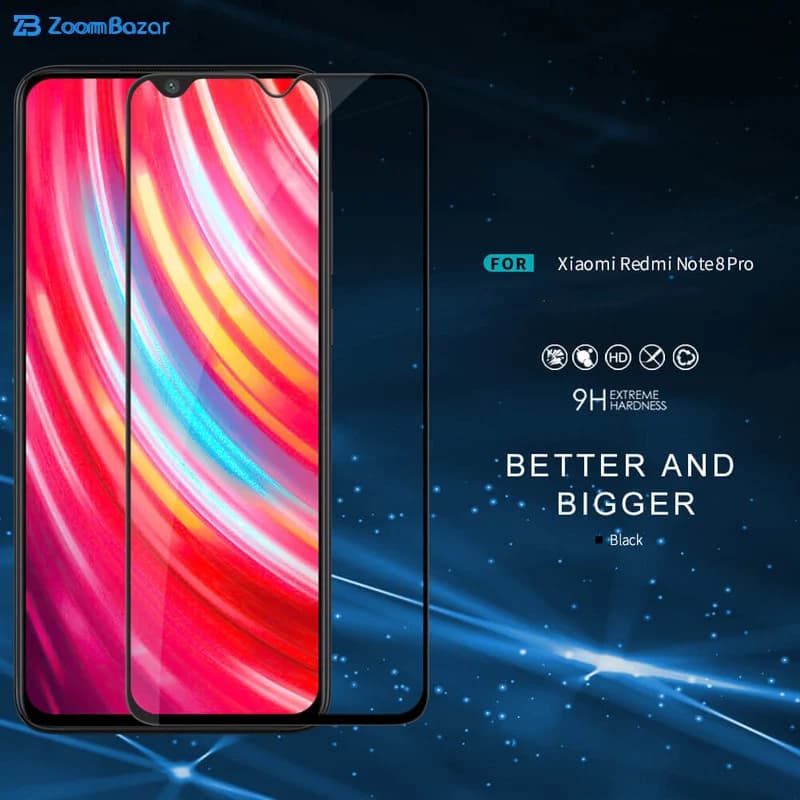 گلس سرامیکی بوف مدل CF9 مناسب برای گوشی موبایل شیائومی Redmi Note 8 Pro — تصویر ۲