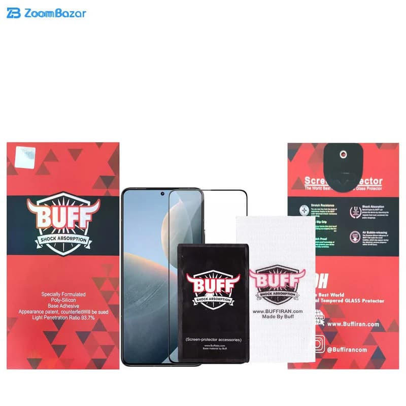گلس سرامیکی بوف مدل Ceramic مناسب برای گوشی موبایل شیائومی Poco F6 Pro / F6 / Redmi Turbo 3 — تصویر ۷
