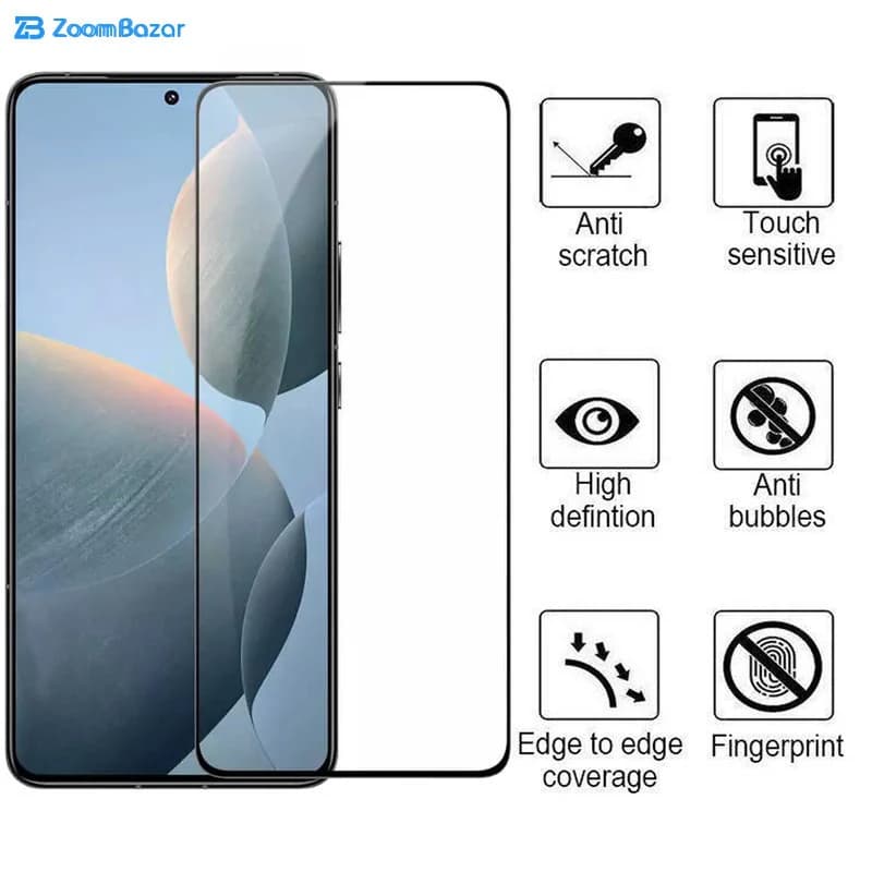 گلس سرامیکی بوف مدل Ceramic مناسب برای گوشی موبایل شیائومی Poco F6 Pro / F6 / Redmi Turbo 3 — تصویر ۴