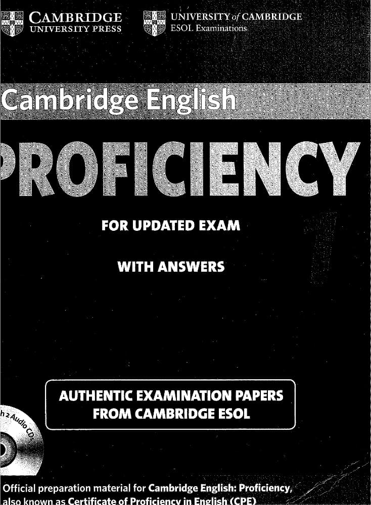 دانلود کتاب گواهی تسلط بر زبان انگلیسی کمبریج (Cambridge English Proficiency) نسخه انگلیسی PDF