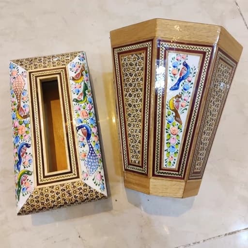 ست جعبه دستمال و سطل مینیاتور کامنا مدل 13144089