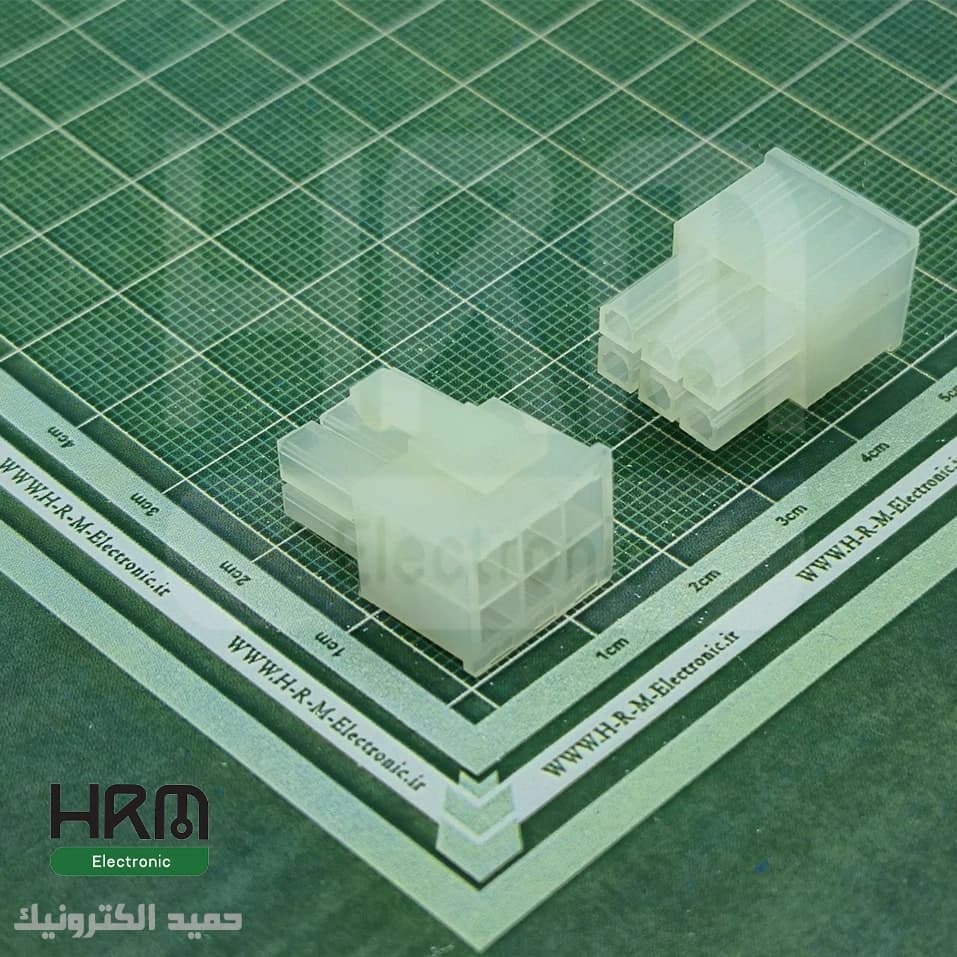 کانکتور مولکسی 6 پین نر مادگی ATX (2*3)