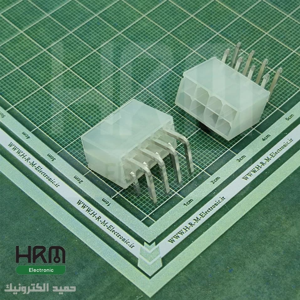 کانکتور مولکسی 8 پین نر رایت ATX (2*4)