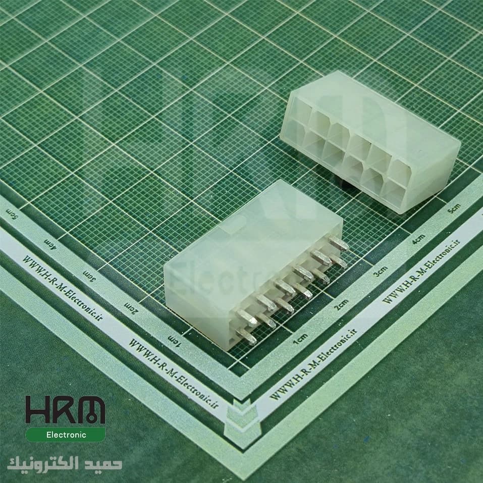 کانکتور مولکسی 12 پین نر صاف ATX (2*6)