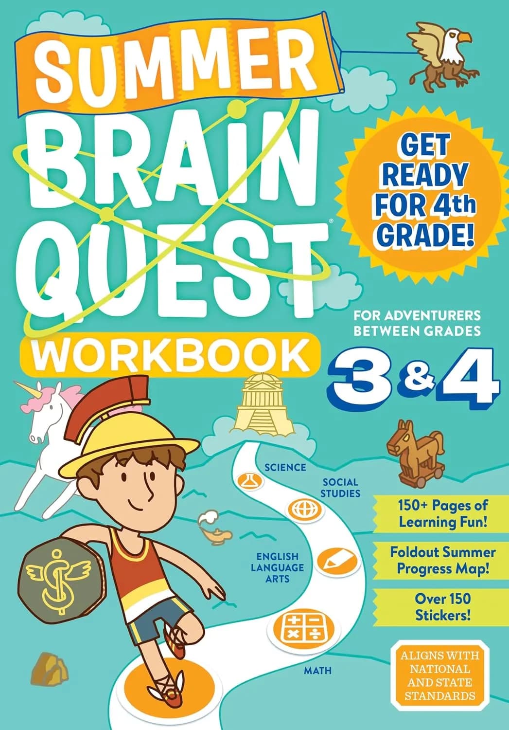 و دانلود نسخه کامل کتاب Summer Brain Quest: Between Grades 3 & 4 – pdf