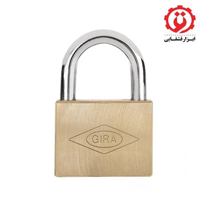 قفل آویز برنجی 75 میلیمتر تخت گیرا مدل 006