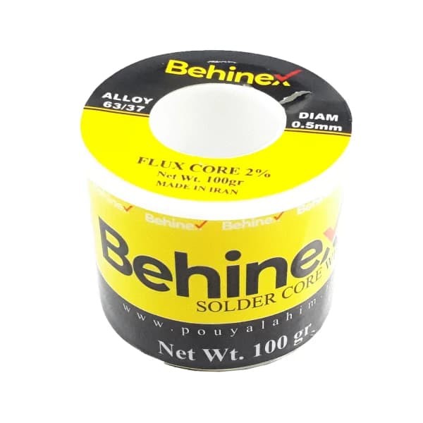 سیم لحیم 0.5 میلی متر 100 گرمی BEHINEX