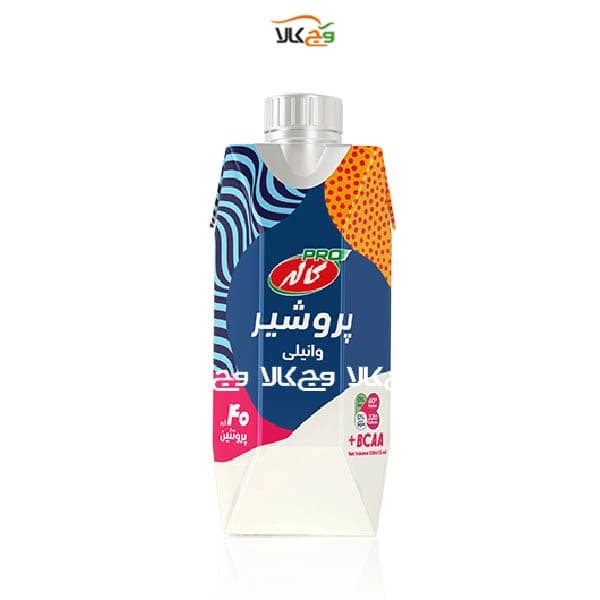 پرو شیر وانیلی کاله پروتئین کازئین – 330 میلی لیتر