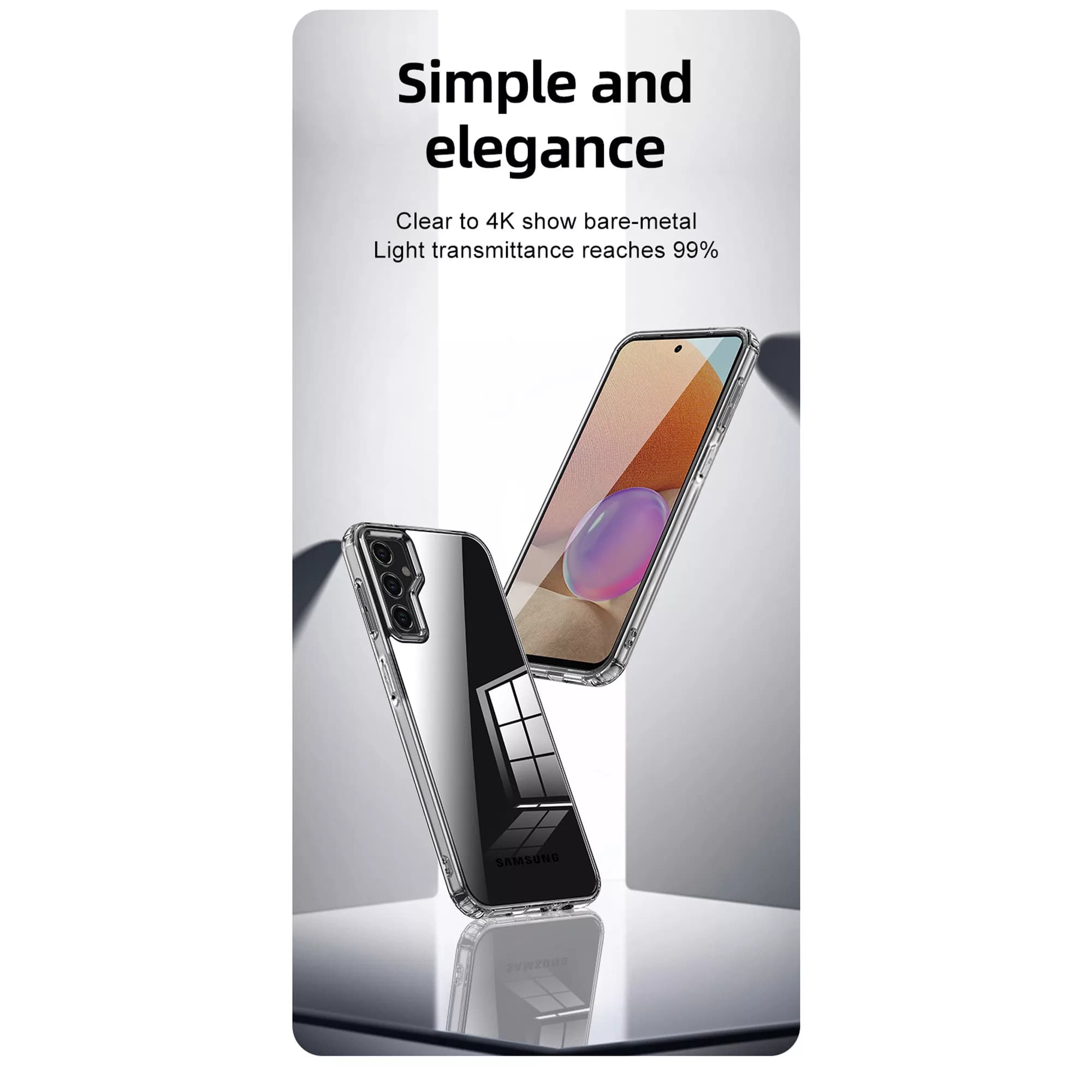 کاور سامورایی مدل Specter مناسب برای گوشی موبایل سامسونگ Galaxy A54 5G — تصویر ۲