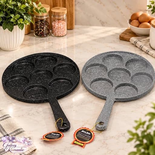 تابه پنکیک 7 خانه گرانیتی پیلو سایز 27 کد 4102 رنگبندی