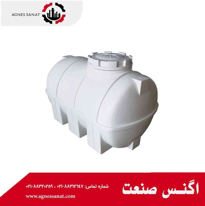 منبع ذخیره 800 لیتری پلاستیکی افقی طبرستان