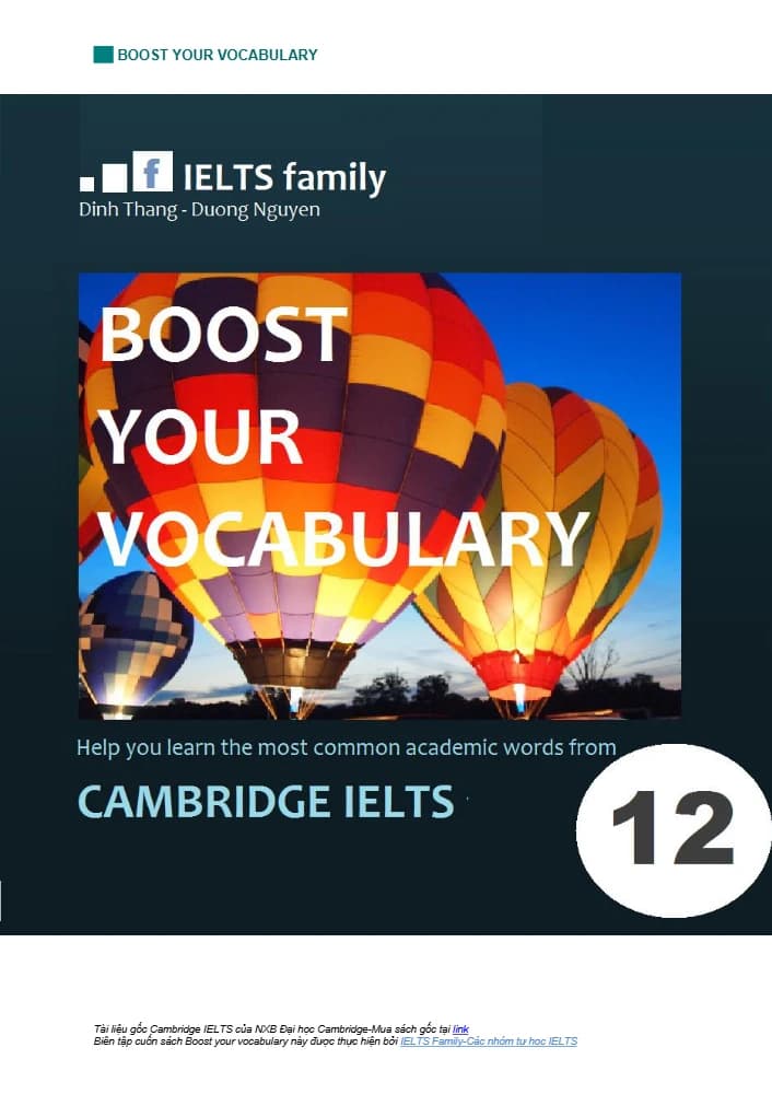 دانلود کتاب کمبریج آیلتس ۱۲ (Cambridge 12) نسخه انگلیسی PDF | کمبریج