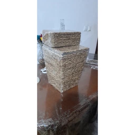 سطل آشغال و جعبه دستمال کاغذی کامنا مدل 13144027