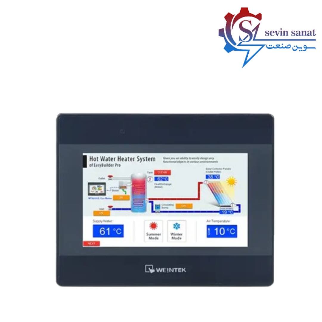 HMI مدل ۷ اینچ سری IP وینتک کد MT8072IP