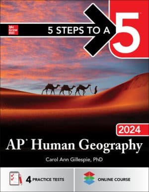دانلود کتاب 5 Steps to a 5: AP Human Geography 2024