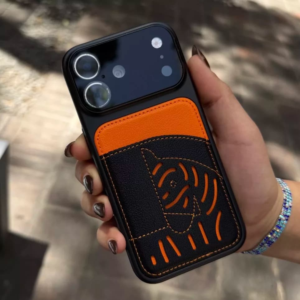 کاور مدل چرم مناسب برای گوشی موبایل اپل iphone 13 — تصویر ۳