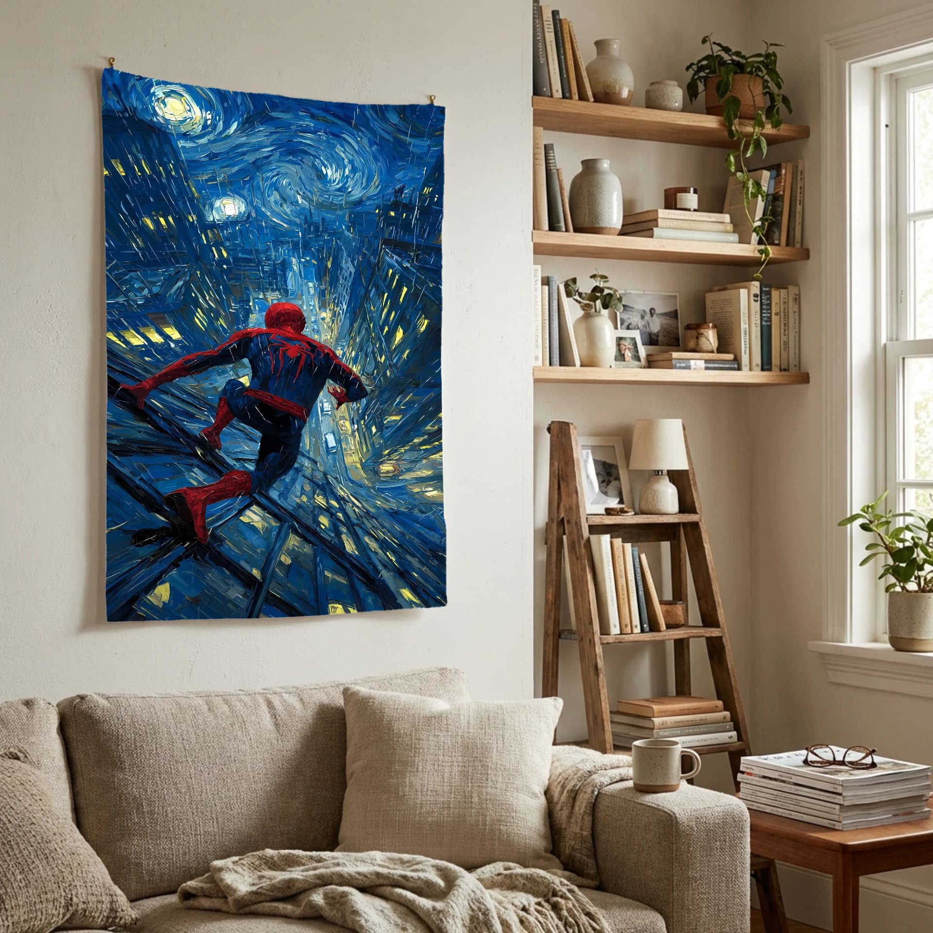 بکدراپ اسپایدر من | کالکشن Art – مدل SPI-538