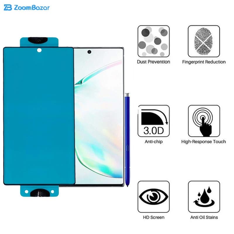 گلس بوف مدل Slc02 مناسب برای گوشی موبایل سامسونگ Galaxy Note 10 Plus (به همراه گارانتی ۶ ماهه) — تصویر ۲