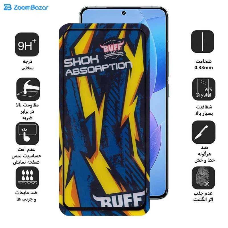 گلس بوف مدل Shock-Shock مناسب برای گوشی موبایل شیائومی Redmi K70 / K70 Pro / K70E — تصویر ۵