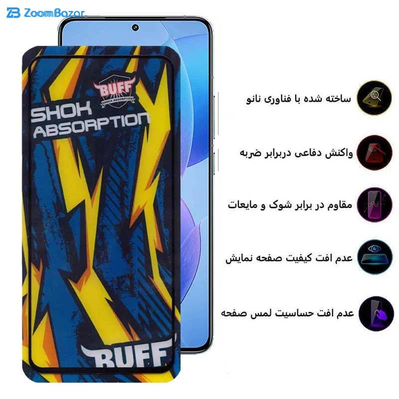 گلس بوف مدل Shock-Shock مناسب برای گوشی موبایل شیائومی Redmi K70 / K70 Pro / K70E — تصویر ۶