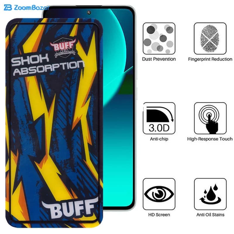 گلس بوف مدل Shock-Shock مناسب برای گوشی موبایل شیائومی 13T Pro / 13T / Redmi K60 Ultra — تصویر ۵