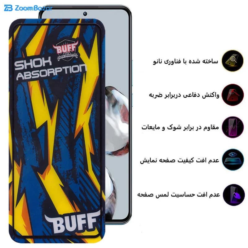 گلس بوف مدل Shock-Shock مناسب برای گوشی موبایل شیائومی 12T Pro / 12T / Mi 11T Pro / Mi 11T — تصویر ۵
