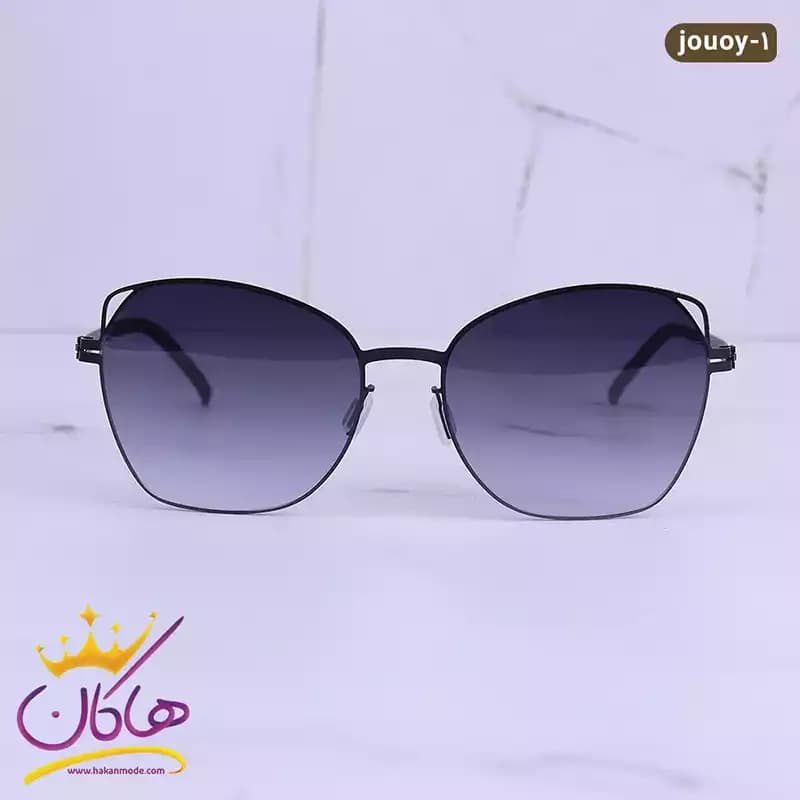 عینک آفتابی زنانه آیس برلین گربه ای مشکی jouoy black